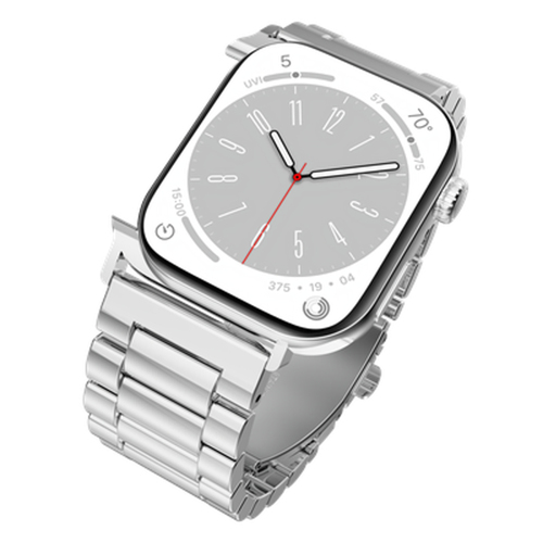 Just in Case PrimeSteel Strap Apple Watch 40/41/42mm Silver. Watch part/accessory type: Watch strap, Brand compatibility: 
