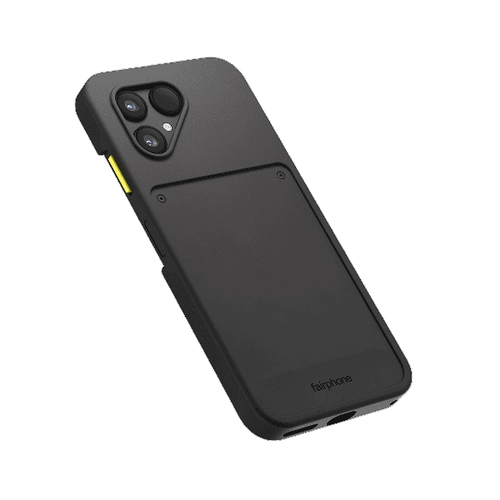 Fairphone Case for Fairphone 6 Smartphone - Horizon Black - Impact Resistant - Plastic - 16 cm (6.3") Maximum Screen Size 