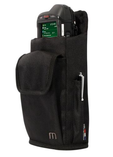 MOBILIS Tasche (Halfter) Handheld Terminal, Smartphone, Tablet - Schwarz - 1680D Polyester Körper - Sturzsicher - Gurt, Ri