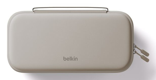 Belkin Ladebehälter Nintendo Tragbare Spielkonsole - Sand - Polyester Außenmaterial - Samt Innenmaterial - Kratzfest, Stoß