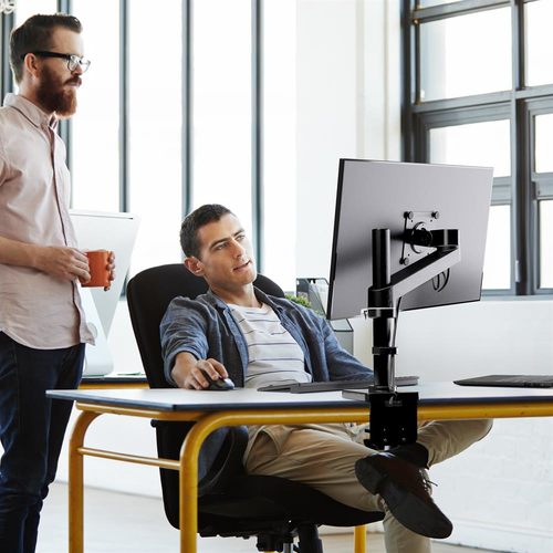 Ergotron NX Series NX MONITOR ARM BLACK. Mounting: Clamp, Maximum weight capacity: 8 kg, Minimum screen size: 0 mm (0"), M