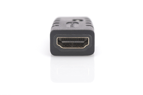 Digitus A/V Adapter - 1 - 1 x HDMI Digital Audio/Video Male - 1 x HDMI Digital Audio/Video Female - 3840 x 2160 Supported 