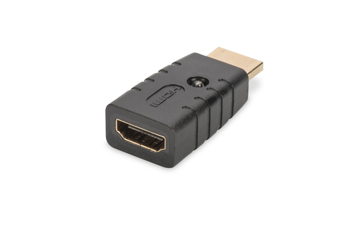 Digitus A/V Adapter - 1 - 1 x HDMI Digital Audio/Video Male - 1 x HDMI Digital Audio/Video Female - 3840 x 2160 Supported 