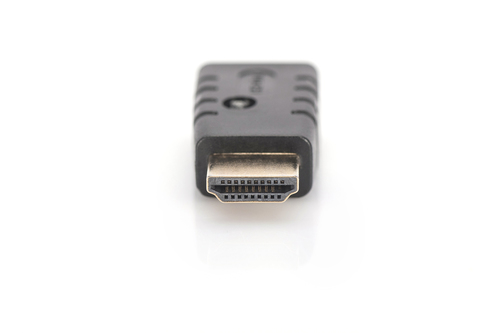 Digitus A/V Adapter - 1 - 1 x HDMI Digital Audio/Video Male - 1 x HDMI Digital Audio/Video Female - 3840 x 2160 Supported 