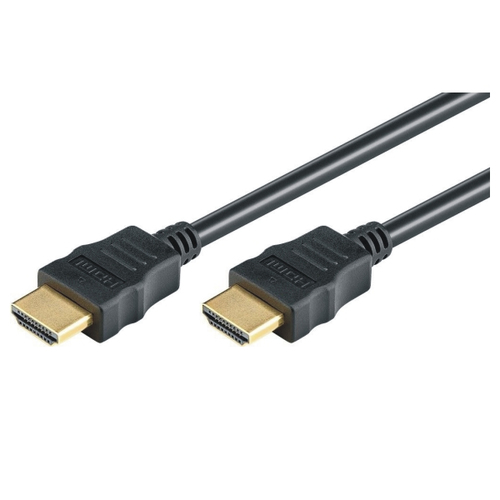 M-Cab HDMI Hi-Speed Kabel - 4K/60Hz - 1.5m - schwarz. Kabellänge: 1,5 m, Anschluss 1: HDMI Typ A (Standard), Steckverbinde