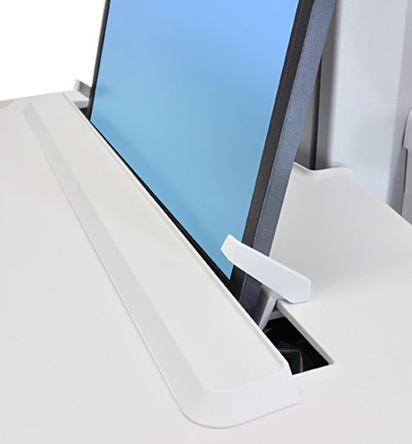 Ergotron SV42-6101-C. Product colour: Aluminium, Grey, White, Type: Multimedia cart, Maximum weight capacity: 8 kg. AC inp