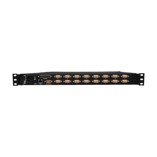 Tripp Lite B020-U16-19-IP NetDirector 16-Port 1U Rack-Mount Console IP KVM Switch with 19 in. LCD. Display diagonal: 48.3 