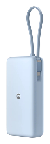 Xiaomi 67W Power Bank 20000. Capacidade da bateria: 20000 mAh, Tecnologia da bateria: Ião-lítio. Voltagem da bateria: 11,1