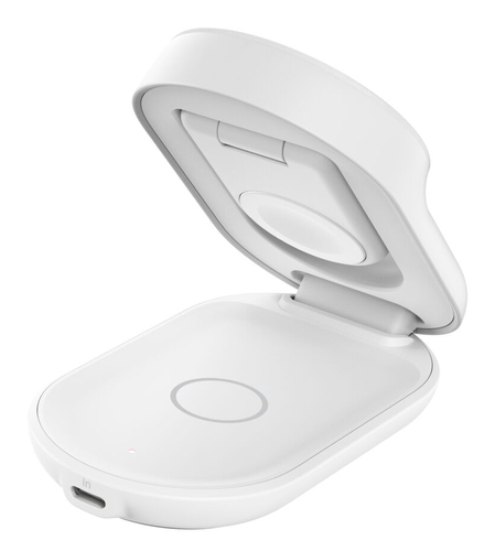 Belkin UltraCharge Induktionsladegerät - Weiß - für Qi2-fähiges Gerät, iPhone, AirPod, Smartwatch, Smartphone - Eingangsst