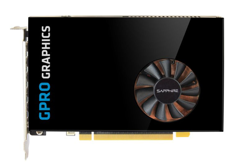 Sapphire GPRO E8870. Graphics processor family: AMD, Graphics processor: Radeon E8870. Discrete graphics adapter memory: 4