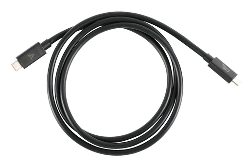 V7 V7USB4-1.2M 1.20 m USB-C Data Transfer Cable - First End: 1 x USB4 Thunderbolt 4 Type C - Male - Second End: 1 x USB4 T