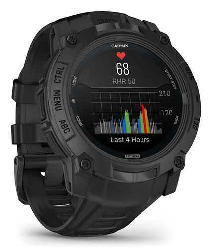 Garmin Instinct 3 Tactical Edition. Display diagonal: 3.3 cm (1.3"), Display technology: AMOLED, Display resolution: 416 x