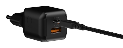 Xtorm XECNG451. Charger type: Indoor, Power source type: USB, Charger compatibility: Universal, USB Type-C ports quantity: