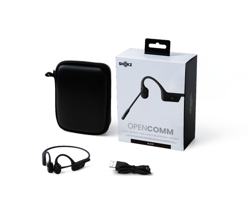 OpenComm 2 UC, with Loop 100 Bluetooth Adapter (USB-A) - Black
