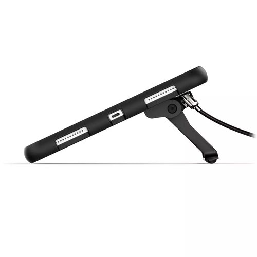 Compulocks iPad 10.2" Secured Kickstand Black - Metal Kickstand for Extra Functionality, Lock Slot and Cable Lock, Mobile,