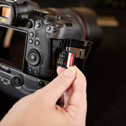 SanDisk Extreme PRO. Capacidade: 2 TB, Tipo de flash card: MicroSDXC, Classe de memória flash: Classe 10, Tipo de memória 