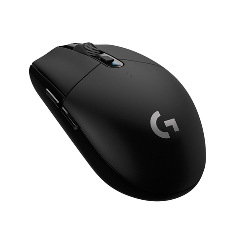 Logitech G305 Mouse - Wi-Fi - Black - Wireless