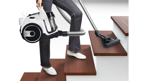 Aspirapolvere Bosch BGS05A222 - Bianco - 1,50 L Capacità polvere - Tubo telescopico, Strumento per fessure - 900 cm Raggio