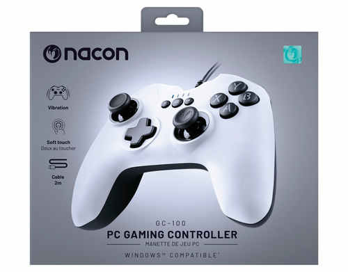 GamePad Bigben - Cable - USB - PC2 m Cable - Blanco