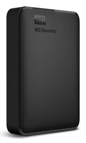 WD Tragbar Festplatte - Extern - 6 TB - Schwarz
