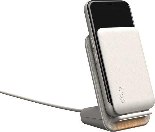 Doro Aurora Induktionsladegerät - Knochen - 1 - für Smartphone - Nachtlicht