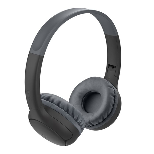 Belkin SoundForm Mini Gen2 Kabel/Kabellos Auf den Ohren, Kopfbügel Stereo Headset - Schwarz - Binaural - 914,4 cm Reichwei