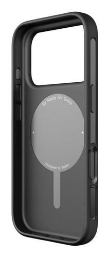 Belkin SheerForce Hülle für Apple iPhone 17 Pro Max Smartphone - Schwarz - Sturzsicher, Schlagfest - Plastik - Kann drahtl