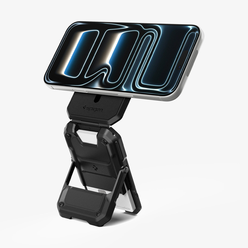 Spigen Tough Armor Pro (Mag Fit) MagSafe Card Holder. Product type: Card holder, Product colour: Black, Material: Thermopl