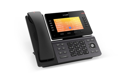 Snom D892M. Produkttyp: IP-Telefon, Produktfarbe: Schwarz, Montage: Tisch/Wand. Vorinstalliertes Betriebssystem: Linux. Di