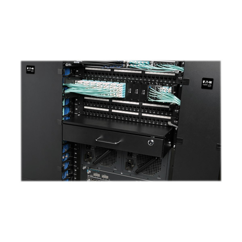 Tripp Lite SRDRAWER2U SmartRack 2U Locking Rack-Mount Storage Drawer. Type: Rack cabinet, Housing material: Steel, Product