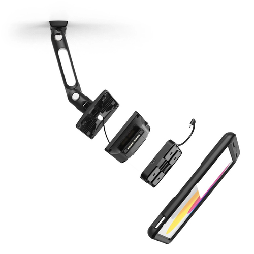 Compulocks iPad 10th-11th (A16) Gen, PowerMove Swing Wall Mount Black - iPad 10th-11th (A16) Gen, PowerMove Swing Wall Mou