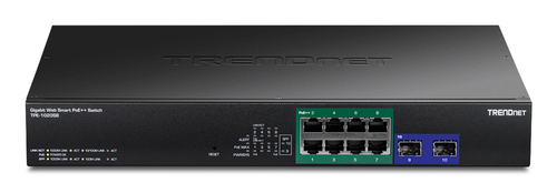 TRENDnet TPE-1020SB 8 Anschlüsse Ethernet-Switch - Gigabit-Ethernet - 10/100/1000Base-T, 1000Base-X - 3 Unterstützte Netzw