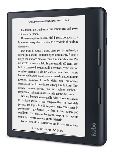 Lettore di testo digitale Kobo Sage - 32 GB Flash - 20,3 cm (8") Display - Touchscreen - 1440 x 1920 - LAN wireless - Blue