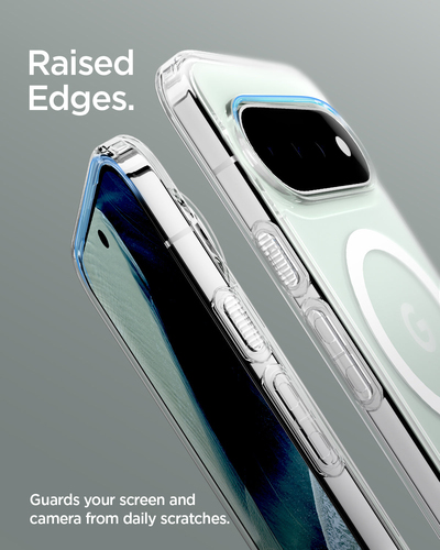 Spigen Ultra Hybrid Case for Google Pixel 11 Pro XL Smartphone - Transparent, White - Crystal Clear - Drop Resistant, Scra
