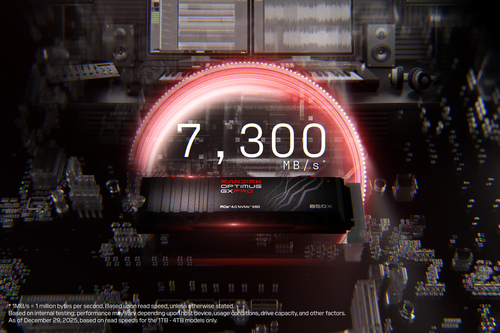 SanDisk Optimus GX PRO 850X. Capacidade da drive SSD: 4 TB, Fator de forma SSD: M.2, Velocidade de leitura: 7300 MB/s, Vel