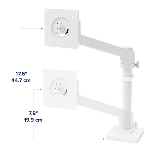 Ergotron Montagearm für Monitor, LCD-Display - Weiß - 1 Unterstützte(r) Display(s)Bildschirmgröße: 86,4 cm (34 Zoll) - max