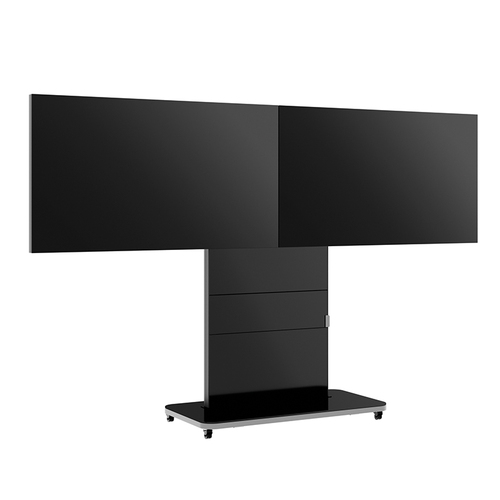 HAGOR Monitorständer - Bildschirmgröße: Bis zu 165,1 cm (65 Zoll) - 80 kg TragfähigkeitDisplay Type Supported: - Boden - S