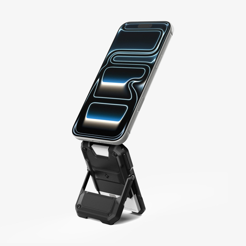 Spigen Tough Armor Pro (Mag Fit) MagSafe Card Holder. Product type: Card holder, Product colour: Black, Material: Thermopl