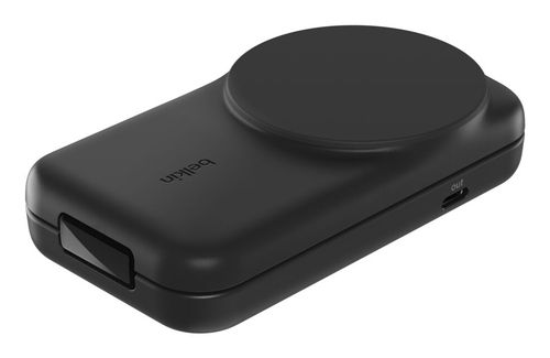 Belkin UltraCharge Induktionsladegerät - Schwarz - für Qi2-fähiges Gerät, iPhone, AirPod, Smartwatch - Eingangsstecker: US
