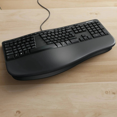 Incase Designed by Microsoft Ergonomic Keyboard. Tastatur Formfaktor: Volle Größe (100%). Tastatur-Stil: Geschwungen. Über