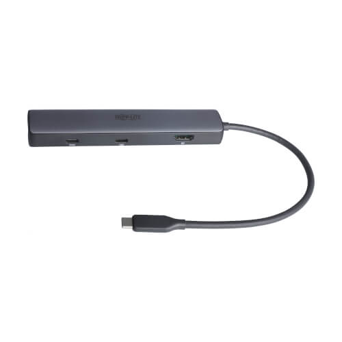 Tripp Lite series U442-DOCK40-6 USB-Typ C Docking Station für Monitor, Notebook, Tastatur, Maus, Smartphone, Tablet, Deskt