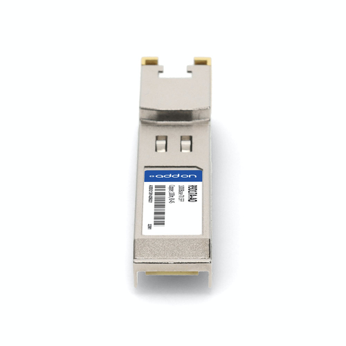 AddOn SFP - 1 x RJ-45 10/100/1000Base-TX Network - 1 - TAA Compliant - For Optical Network, Data Networking - Optical Fibe