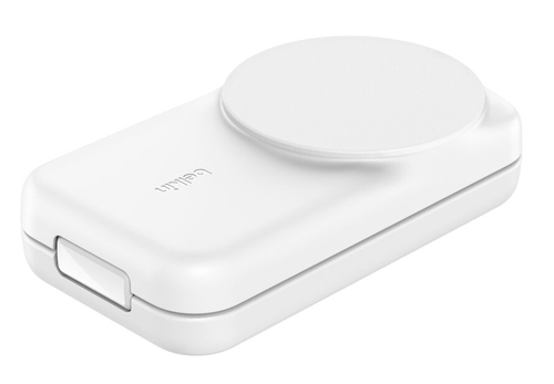 Belkin UltraCharge Induktionsladegerät - Weiß - Faltbar, Magnetisch, Qi2-zertifiziert