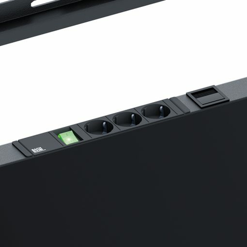 HAGOR Monitorständer - Bildschirmgröße: Bis zu 165,1 cm (65 Zoll) - 80 kg TragfähigkeitDisplay Type Supported: - Boden - S