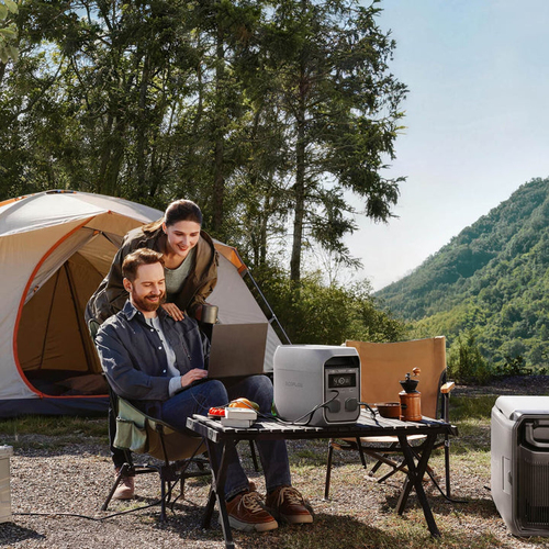 Ecoflow DELTA 3 Portable Power Station - 2.60 kW - 20 - 1024 Wh - 1.80 kW Maximum Output Power - Lithium Iron Phosphate (L