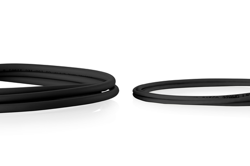 Digitus CAT 6 U-UTP Slim patch cable, 1 m, black. Cable length: 1 m, Cable standard: Cat6, Cable shielding: U/UTP (UTP), C