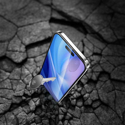 4smarts Second Glass 9H Gehärtetes Glas Displayschutz für Apple iPhone 16 Pro, iPhone 17 - Transparent - für OLED iPhone 1