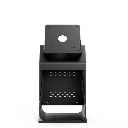 Compulocks Tablet Printer Kiosk - VESA 100X100 compatibility, Securely mounts a variety of tablets and iPads, Can hold a p