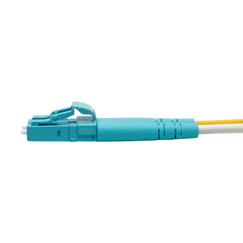Tripp Lite N820-02M-OM5 100G Duplex Multimode 50/125 OM5 LSZH Fiber Optic Cable (LC/LC), Lime Green, 2 m. Cable length: 2 