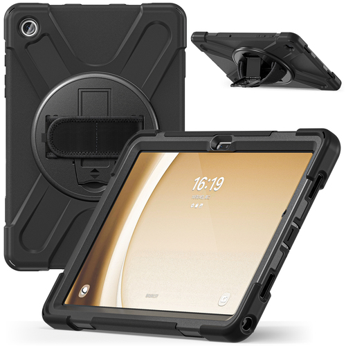 MAXCases Shield Carrying Case for 27.9 cm (11") Samsung Galaxy Tab A11+ Tablet - Black - Shoulder Strap, Hand Strap